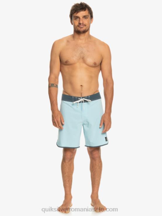 cer albastru original scallop 18 boardshorts XT6B88 bărbați Quiksilver