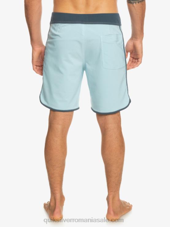 cer albastru original scallop 18 boardshorts XT6B88 bărbați Quiksilver