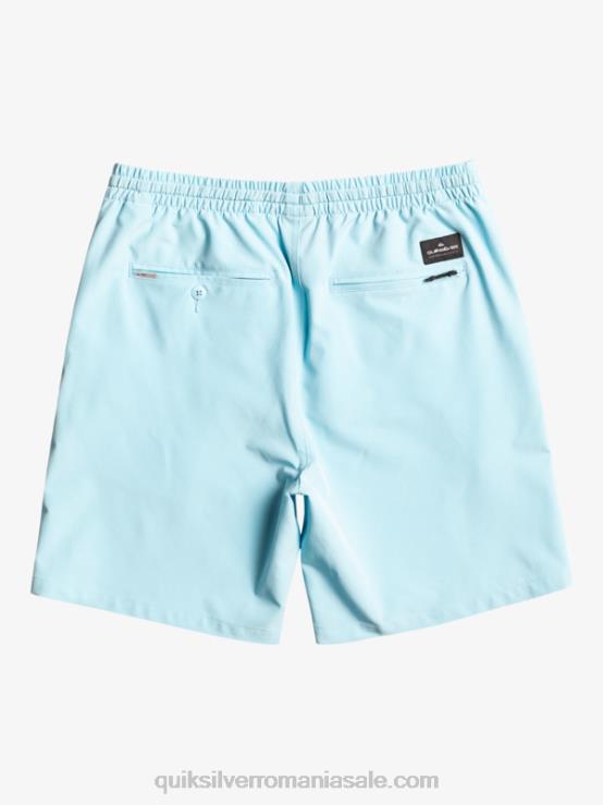 cer albastru pantaloni scurți elastic ocean 18 amfibieni XT6B347 bărbați Quiksilver