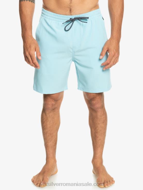 cer albastru pantaloni scurți elastic ocean 18 amfibieni XT6B347 bărbați Quiksilver