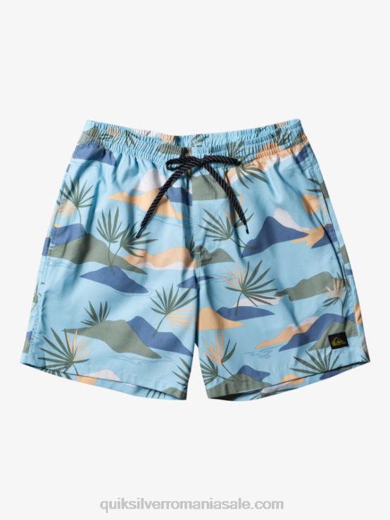 cer albastru se amestecă zilnic 17 salve XT6B677 bărbați Quiksilver