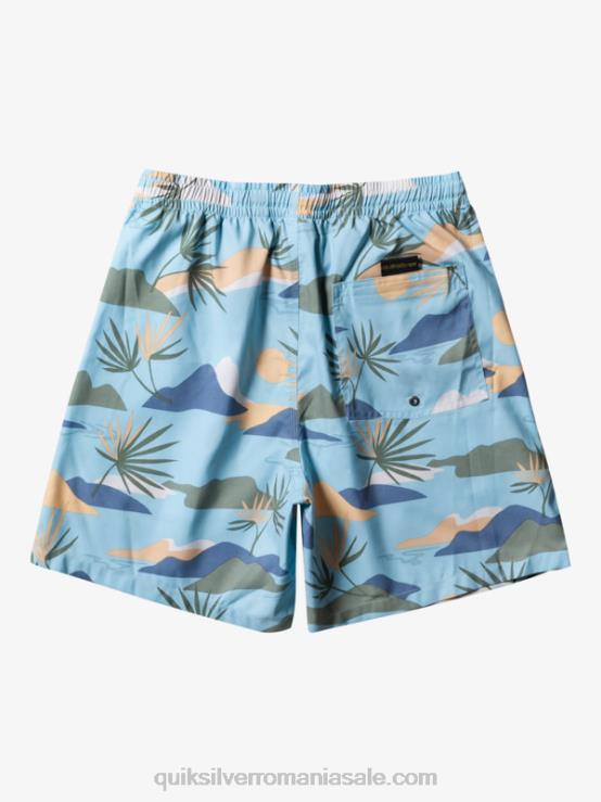 cer albastru se amestecă zilnic 17 salve XT6B677 bărbați Quiksilver