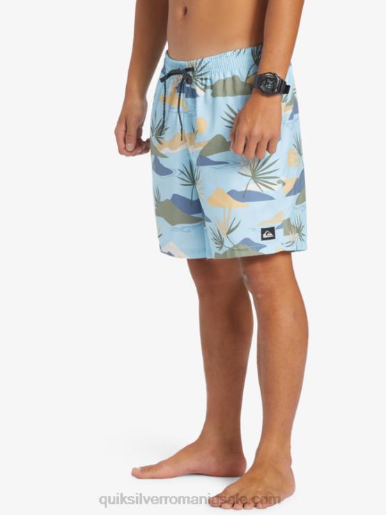 cer albastru se amestecă zilnic 17 salve XT6B677 bărbați Quiksilver