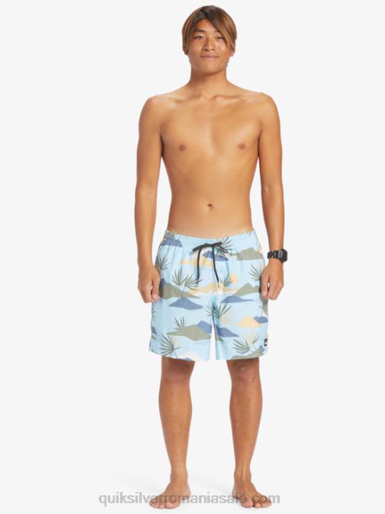 cer albastru se amestecă zilnic 17 salve XT6B677 bărbați Quiksilver