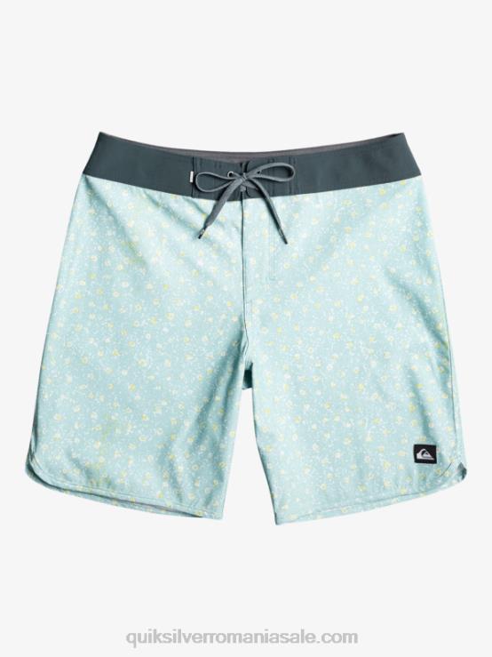 cer albastru surfsilk scallop 19 boardshorts XT6B220 bărbați Quiksilver