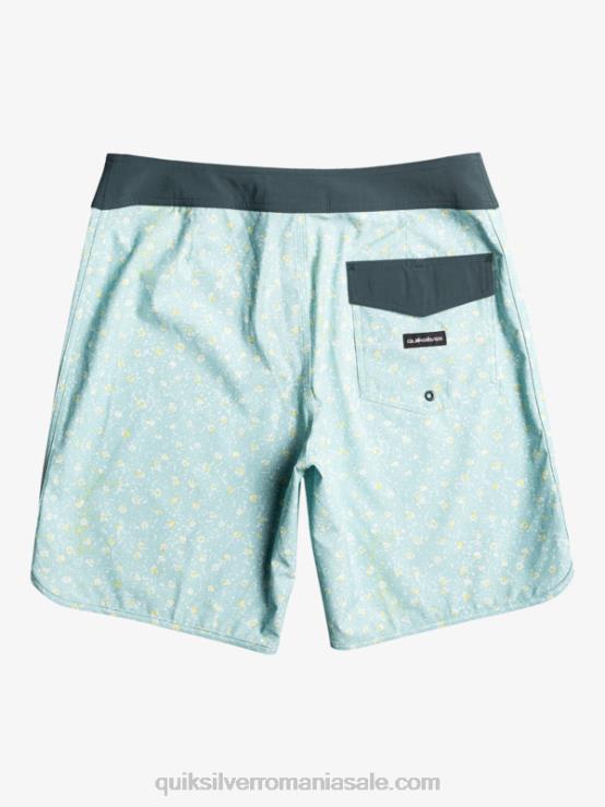 cer albastru surfsilk scallop 19 boardshorts XT6B220 bărbați Quiksilver