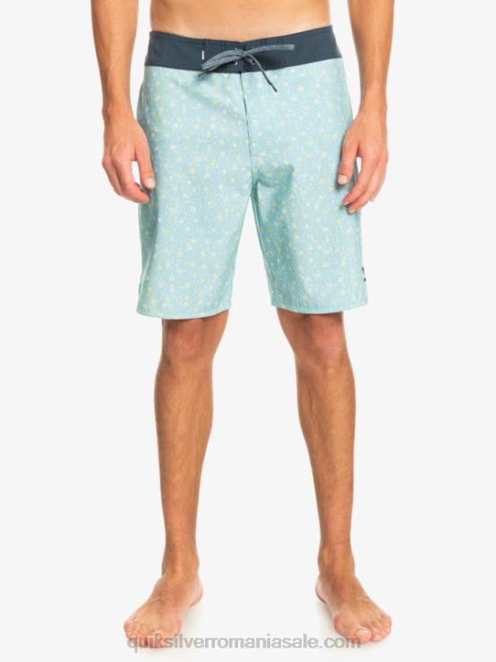 cer albastru surfsilk scallop 19 boardshorts XT6B220 bărbați Quiksilver