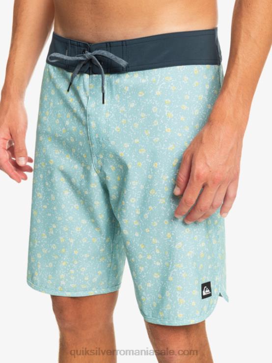 cer albastru surfsilk scallop 19 boardshorts XT6B220 bărbați Quiksilver