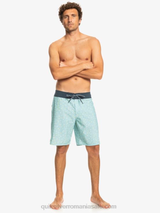 cer albastru surfsilk scallop 19 boardshorts XT6B220 bărbați Quiksilver