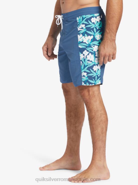 ensign albastru boardshorts, solid 19, Waterman Cliffside XT6B416 bărbați Quiksilver