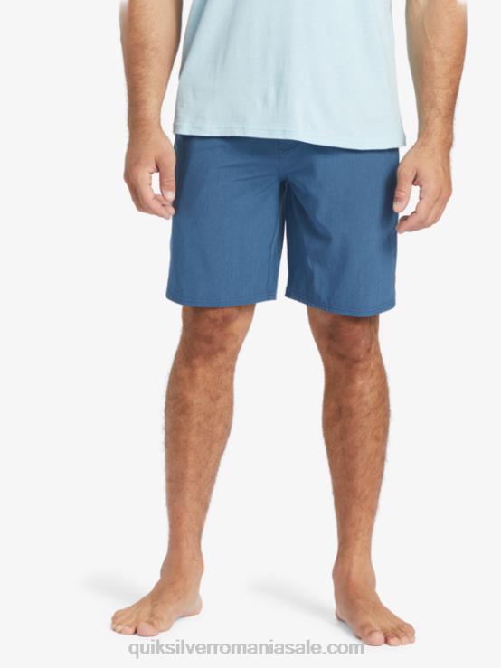 ensign albastru waterman suva 20 amphibian boardshorts XT6B779 bărbați Quiksilver