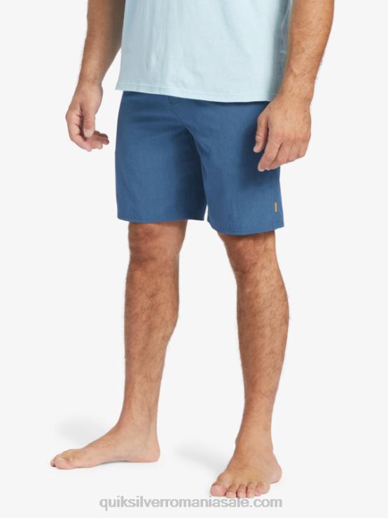 ensign albastru waterman suva 20 amphibian boardshorts XT6B779 bărbați Quiksilver