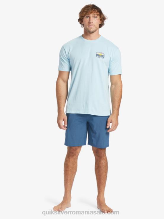 ensign albastru waterman suva 20 amphibian boardshorts XT6B779 bărbați Quiksilver