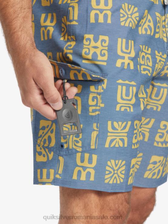 ensign blue channel paddle bs waterman channel paddle 20 boardshorts XT6B639 bărbați Quiksilver