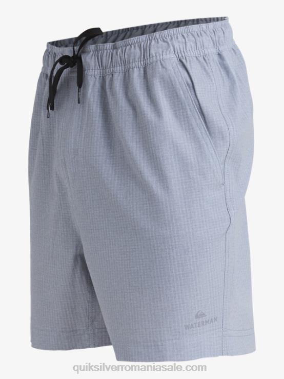 erica gri deschis waterman after surf stretch 20 amphibian boardshorts XT6B955 bărbați Quiksilver