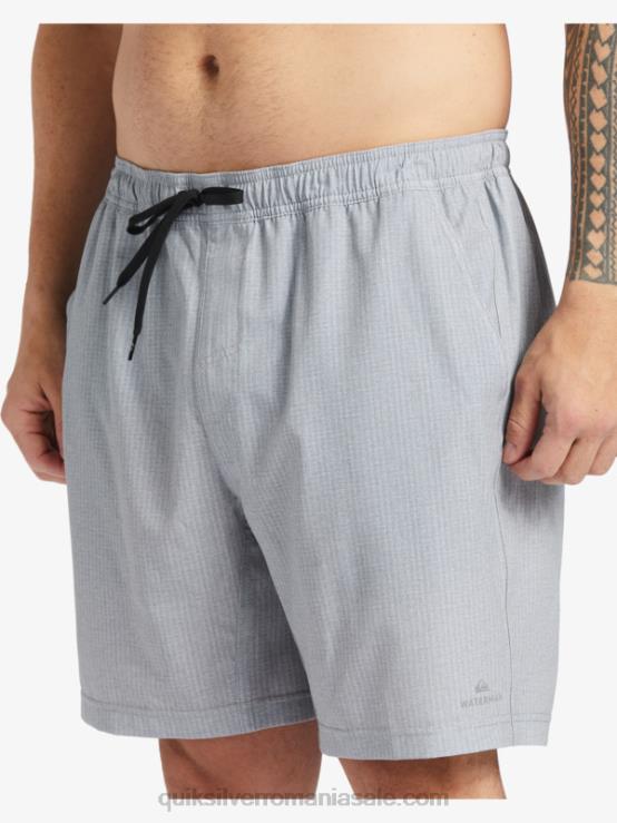 erica gri deschis waterman after surf stretch 20 amphibian boardshorts XT6B955 bărbați Quiksilver