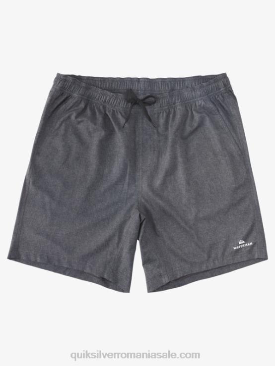 erica neagră waterman after surf stretch 20 amphibian boardshorts XT6B956 bărbați Quiksilver