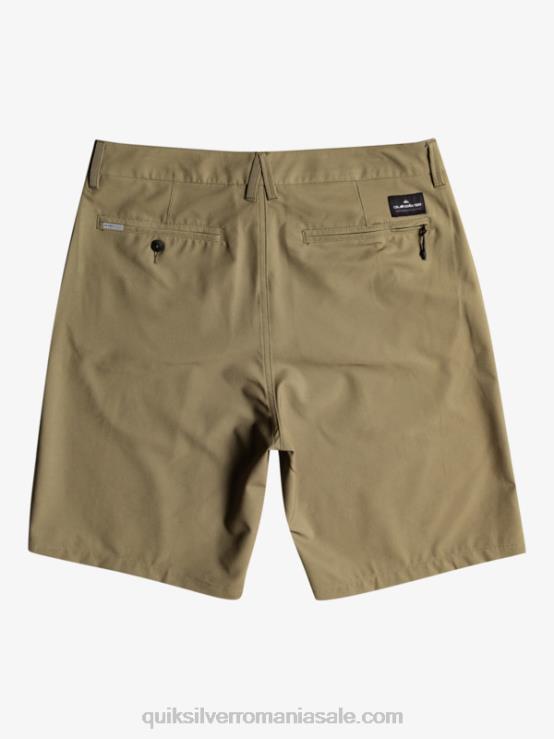 frunza de strugure pantaloni scurți hibrid ocean union amphibian 20 XT6B150 bărbați Quiksilver