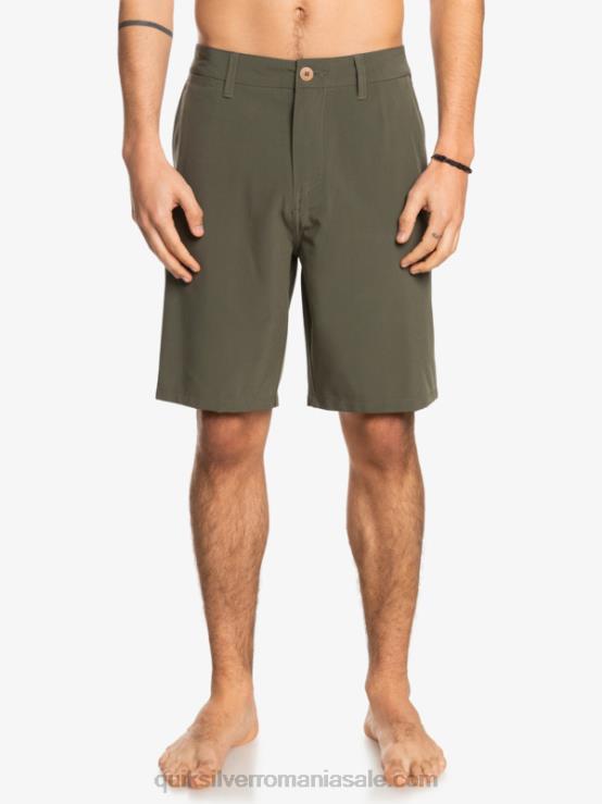 frunza de strugure pantaloni scurți hibrid ocean union amphibian 20 XT6B150 bărbați Quiksilver