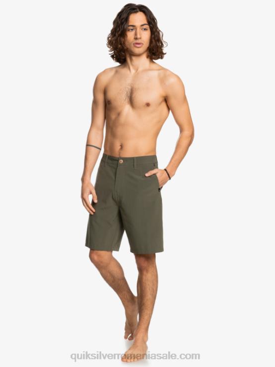 frunza de strugure pantaloni scurți hibrid ocean union amphibian 20 XT6B150 bărbați Quiksilver