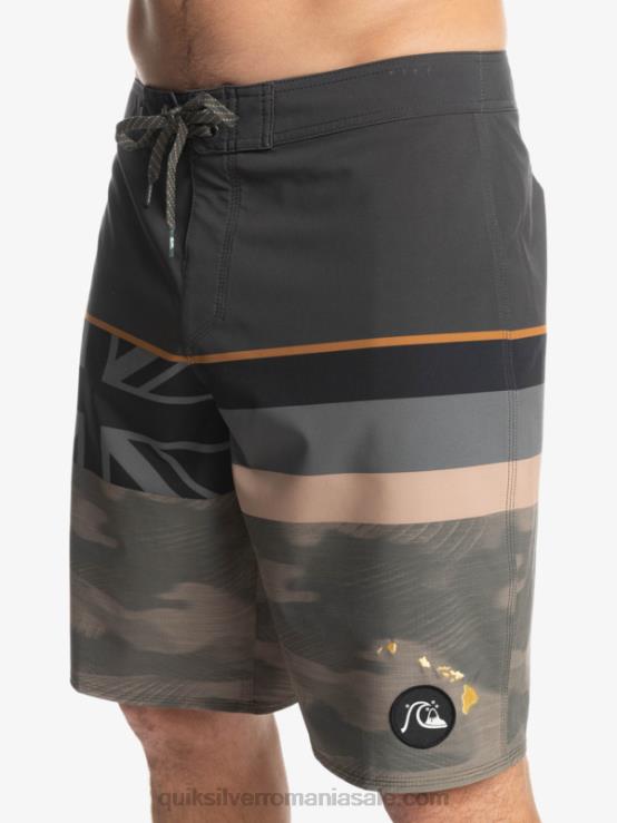 frunza de strugure surfsilk faded stripe 20 boardshorts XT6B1603 bărbați Quiksilver