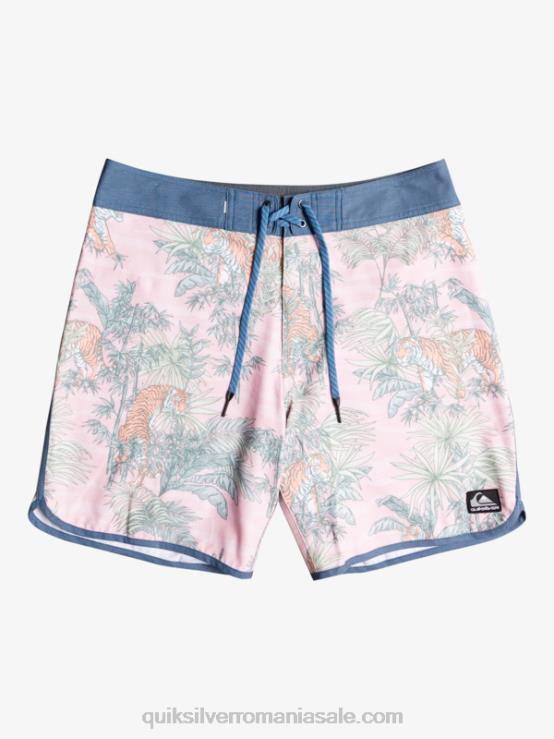 g-land trandafir voalat boardshorts hempstretch scallop 19 XT6B1744 bărbați Quiksilver