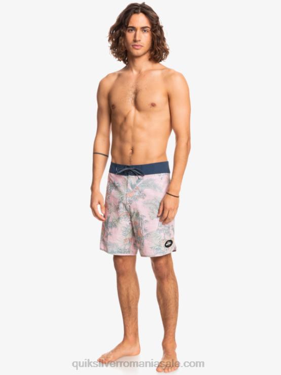 g-land trandafir voalat boardshorts hempstretch scallop 19 XT6B1744 bărbați Quiksilver