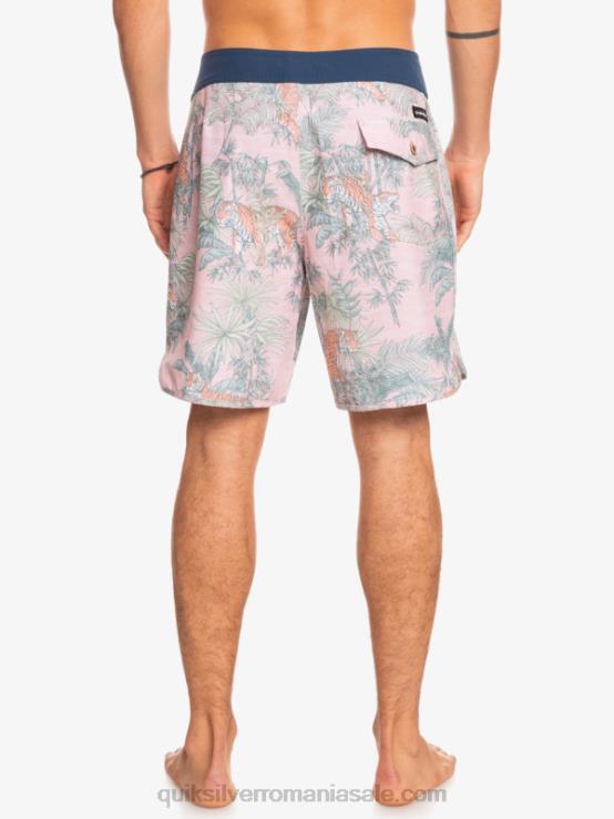 g-land trandafir voalat boardshorts hempstretch scallop 19 XT6B1744 bărbați Quiksilver