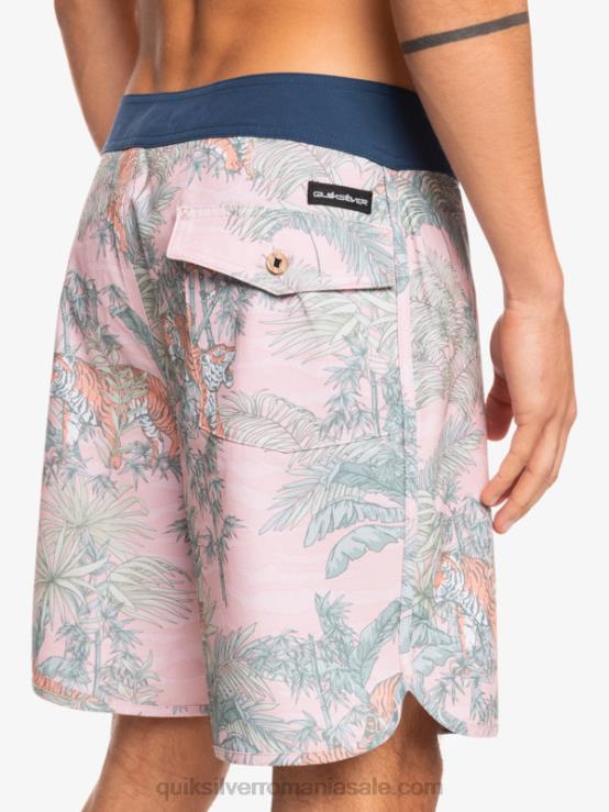 g-land trandafir voalat boardshorts hempstretch scallop 19 XT6B1744 bărbați Quiksilver