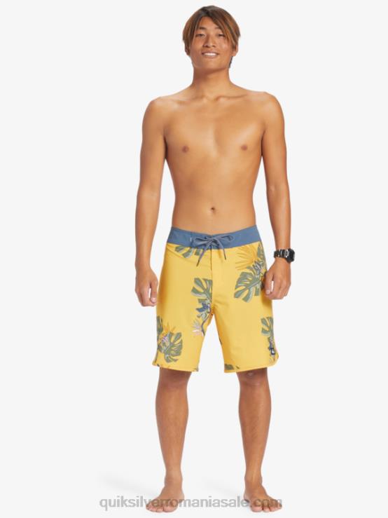 gălbenuş surfsilk scallop 19 boardshorts XT6B214 bărbați Quiksilver