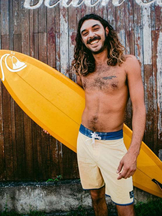 grâu original scallop 18 boardshorts XT6B94 bărbați Quiksilver