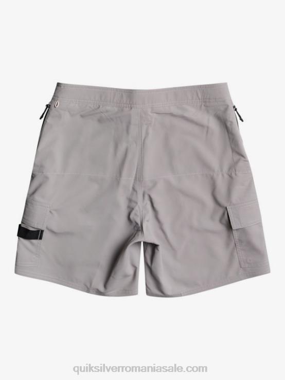 gri clopotniță pantaloni scurți waterman azimuth amphibian 18 XT6B789 bărbați Quiksilver