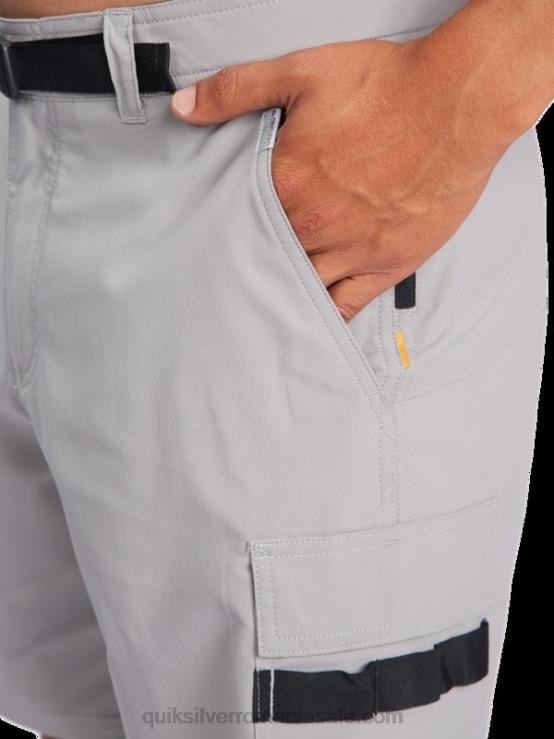 gri clopotniță pantaloni scurți waterman azimuth amphibian 18 XT6B789 bărbați Quiksilver
