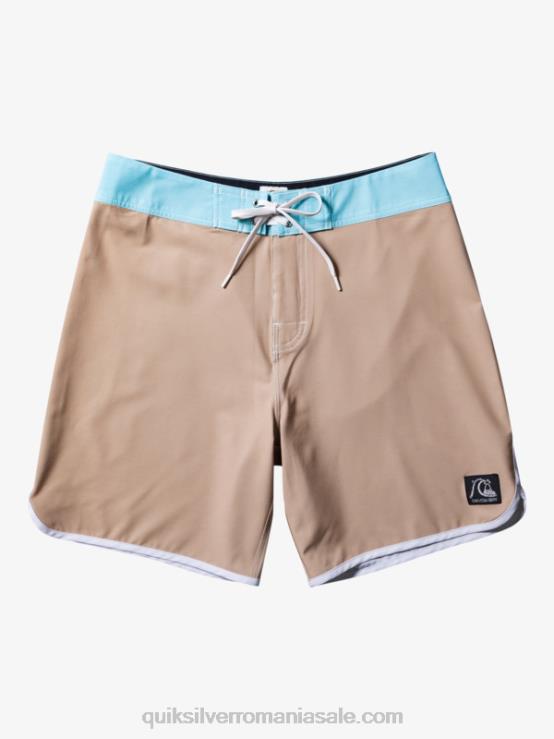 gri măsliniu original scallop 18 boardshorts XT6B91 bărbați Quiksilver