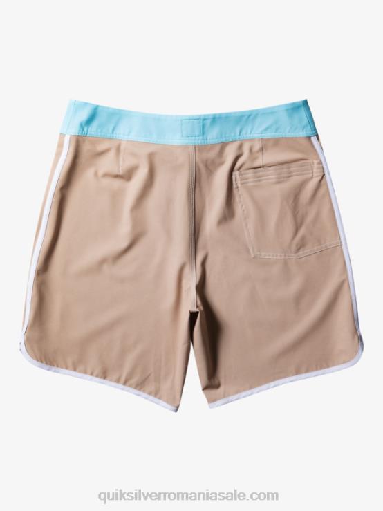 gri măsliniu original scallop 18 boardshorts XT6B91 bărbați Quiksilver