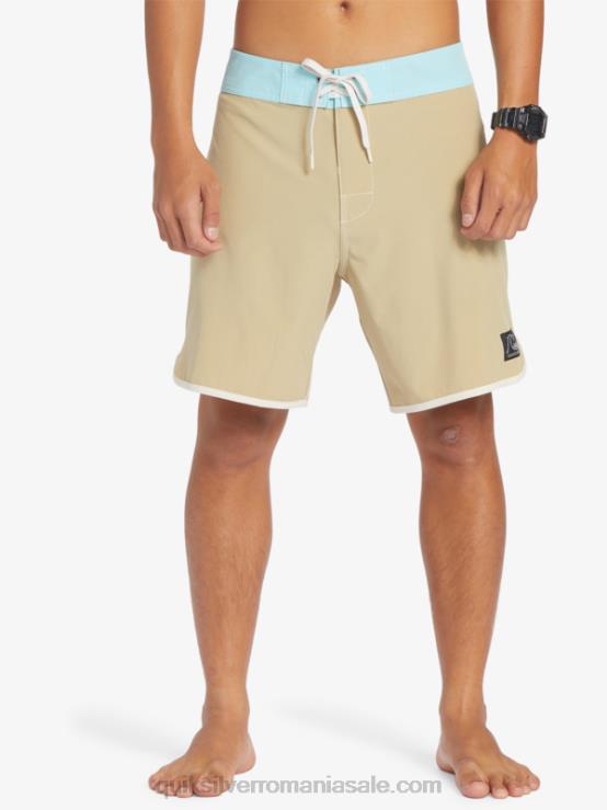 gri măsliniu original scallop 18 boardshorts XT6B91 bărbați Quiksilver