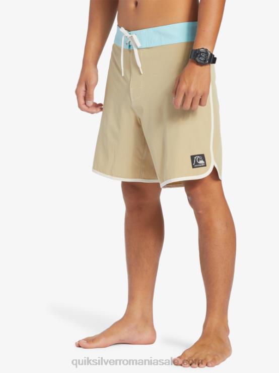 gri măsliniu original scallop 18 boardshorts XT6B91 bărbați Quiksilver