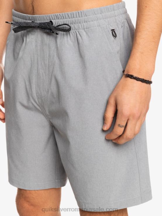 lapoviță pantaloni scurți elastic heather amphibian 18 hibrid XT6B1662 bărbați Quiksilver