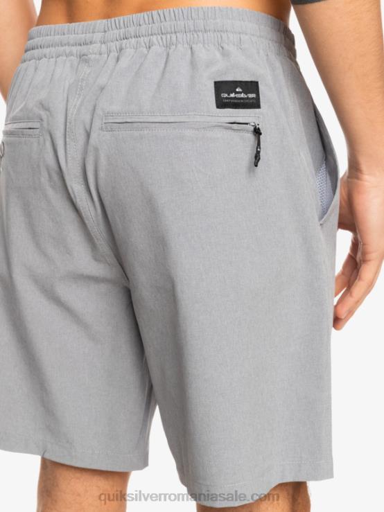 lapoviță pantaloni scurți elastic heather amphibian 18 hibrid XT6B1662 bărbați Quiksilver