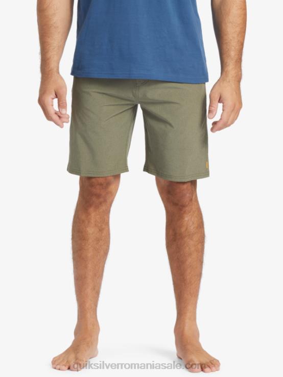 măslin prăfuit waterman suva 20 amphibian boardshorts XT6B782 bărbați Quiksilver