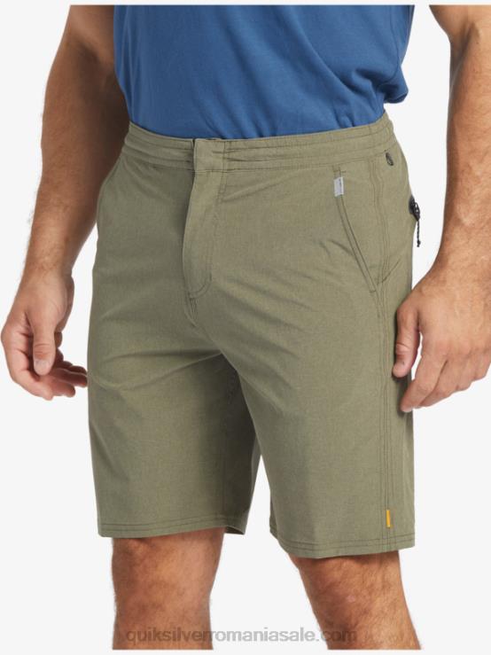 măslin prăfuit waterman suva 20 amphibian boardshorts XT6B782 bărbați Quiksilver