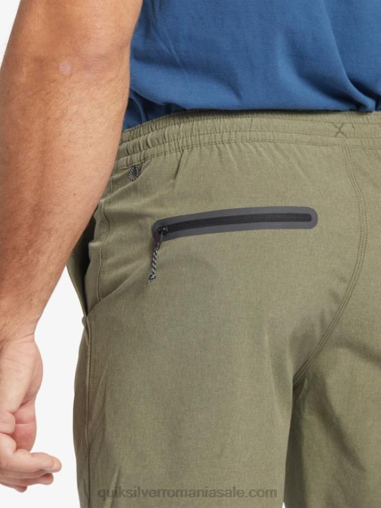 măslin prăfuit waterman suva 20 amphibian boardshorts XT6B782 bărbați Quiksilver