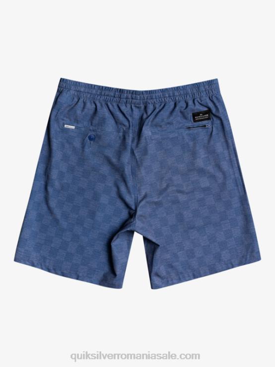 mare de sargaș elastic checker 18 amphibian boardshorts XT6B1854 bărbați Quiksilver