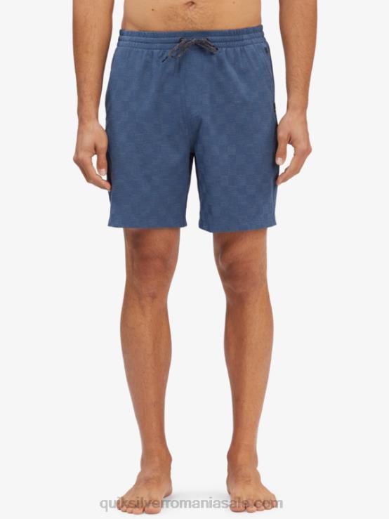 mare de sargaș elastic checker 18 amphibian boardshorts XT6B1854 bărbați Quiksilver