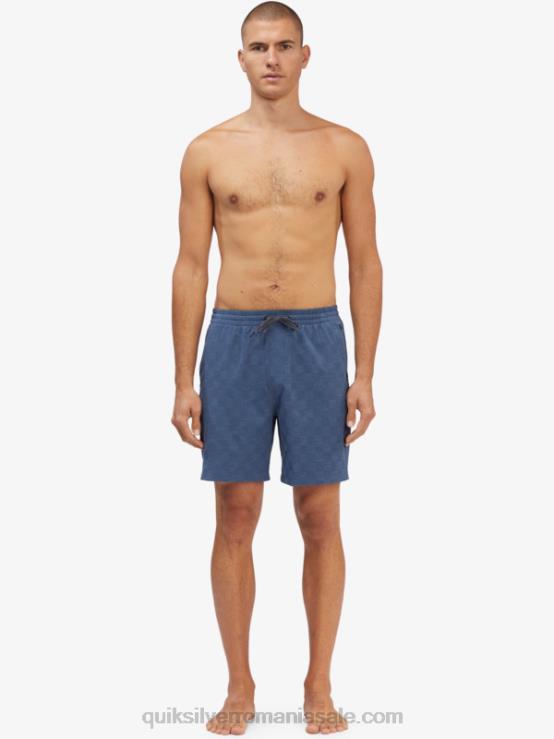 mare de sargaș elastic checker 18 amphibian boardshorts XT6B1854 bărbați Quiksilver