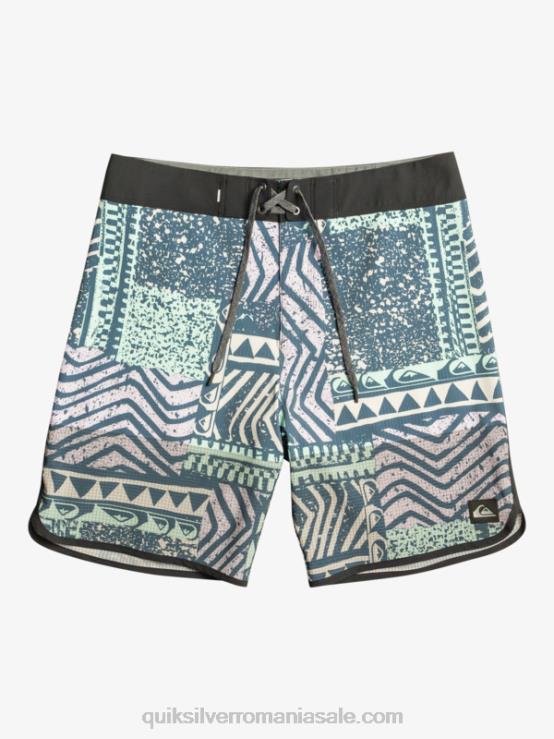 marina de la miezul nopții highlite scallop 19 boardshorts XT6B36 bărbați Quiksilver