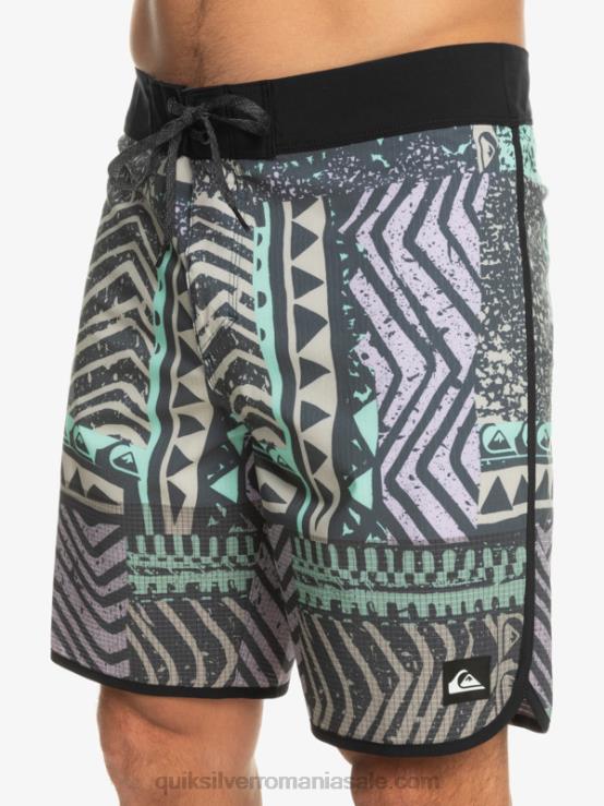 marina de la miezul nopții highlite scallop 19 boardshorts XT6B36 bărbați Quiksilver