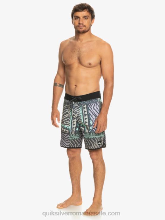marina de la miezul nopții highlite scallop 19 boardshorts XT6B36 bărbați Quiksilver