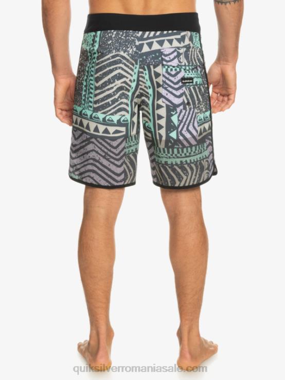 marina de la miezul nopții highlite scallop 19 boardshorts XT6B36 bărbați Quiksilver