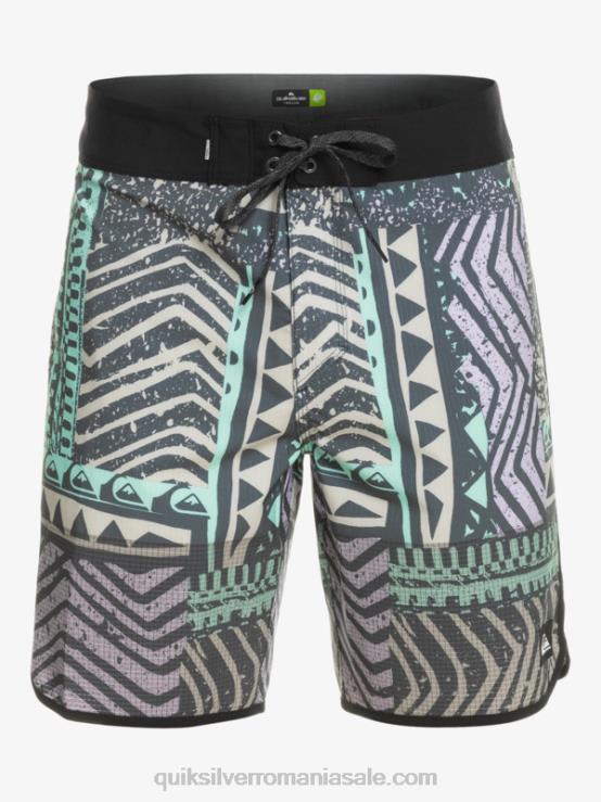 marina de la miezul nopții highlite scallop 19 boardshorts XT6B36 bărbați Quiksilver